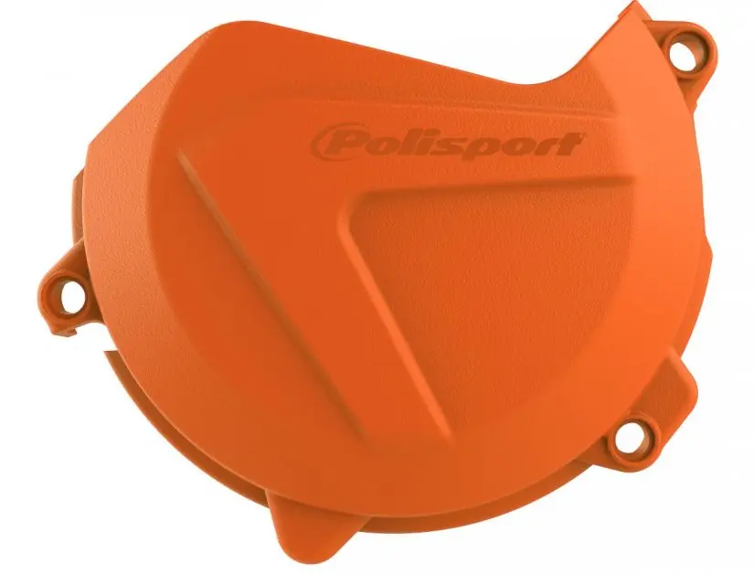 Sezónní Sleva Kryt spojkového víka POLISPORT 8460500002 PERFORMANCE oranžová KTM