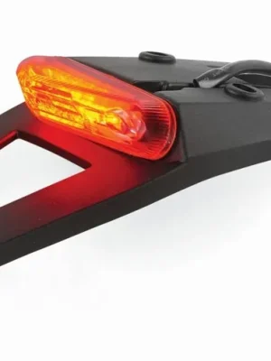 Koncové světlo pro zadní blatník POLISPORT 8569500001 RS LED 12V 1,1/0,2W LED světlo černý Sezónní Sleva