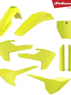 Finální Výprodej Sada plastů POLISPORT 90741 neonově žlutá