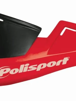 Chrániče páček POLISPORT 8305100032 EVOLUTION INTEGRAL s montážní sadou (O22 mm) červená CR 04 Výprodej