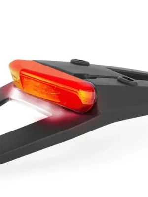 Značkový Koncové světlo pro zadní blatník POLISPORT 8571100001 RSP LED 3.0 red light černý