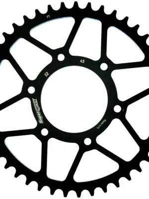 Akce Řetězová rozeta SUPERSPROX RFE-22 45-BLK černý 45 zubů, 520