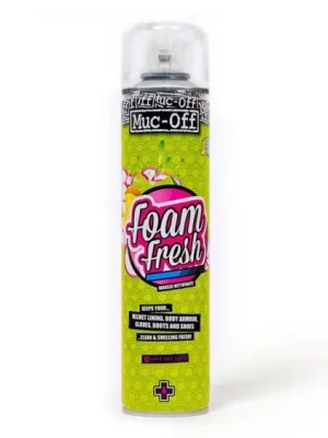 Pěnový čistič výstelky helmy MUC-OFF Foam Fresh – 400 ml Hit Sezóny
