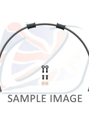 Akce Hadice zadní brzdy Venhill POWERHOSEPLUS KAW-7018RB-CB (1 hadice v sadě) karbonové hadice, černé koncovky