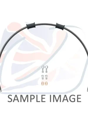 Značkový Hadice zadní brzdy Venhill POWERHOSEPLUS YAM-1007R-CB (1 hadice v sadě) karbonové hadice, chromové koncovky