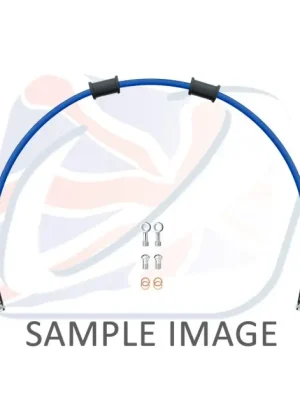 Akce Hadice zadní brzdy Venhill POWERHOSEPLUS SUZ-5007R-SB (1 hadice v sadě) modré hadice, chromové koncovky