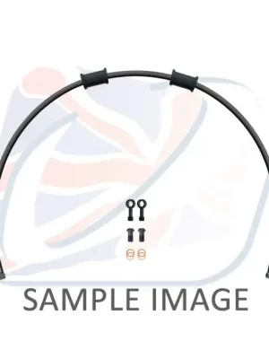 Cenově Výhodný Hadice přední brzdy sada Venhill POWERHOSEPLUS SUZ-14002FB-BK (1 hadice v sadě) černé hadice, černé koncovky