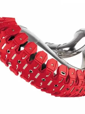 Vysoce Kvalitní Exhaust pipe guard POLISPORT 8469200004 ARMADILLO červená