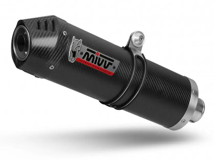 Nová Kolekce Koncovka výfuku MIVV OVAL B.034.LEC Carbon / Carbon cap