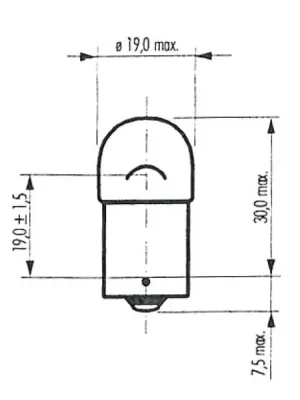 Nakupujte Hned Žárovka RMS FLOSSER 246510656 bílá 6V 10W ba15s