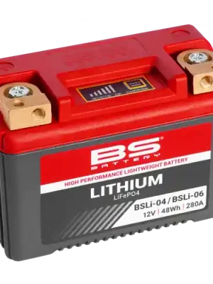 Lithiová motocyklová baterie BS-BATTERY 360104 BSLI-04 (700.360104) Pouze Dnes