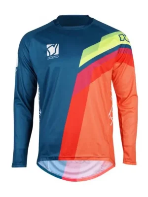 Motokrosový dres YOKO 66-196604-XL VIILEE modrý / oranžový / žlutý XL (1.66-196604-XL) Akční Cena