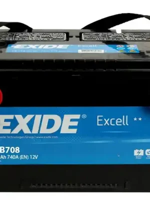 Autobaterie Exide Excell 12V, 70Ah, 740A, EB708 Oblíbený