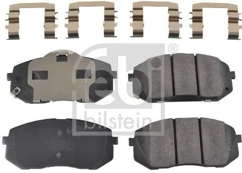 Přední osa Sada brzdových destiček, kotoučová brzda FEBI BILSTEIN 116333 Expresní Doručení