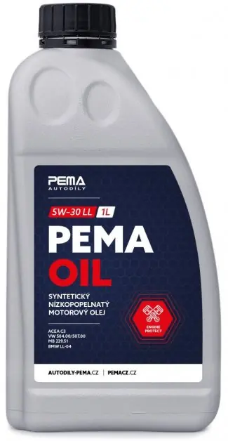 Motorový olej PEMA OIL LL 5W-30, 1L Ověřený