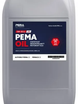 Motorový olej PEMA OIL LL 5W-30, 20L Expresní Doručení