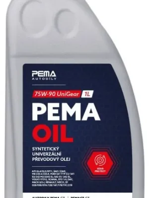 Vysoce Kvalitní Převodový olej PEMA OIL UniGear 75W-90, 1L