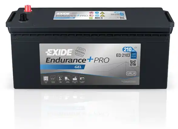 Autobaterie Exide Endurance +PRO GEL 12V, 210Ah, 1050A, ED2103 Pouze Dnes