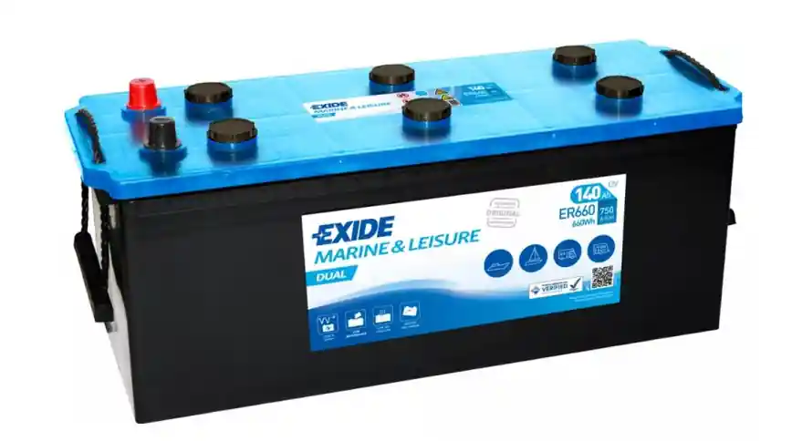 Nejlepší Volba Baterie Exide Marine Leisure Dual 12V, 170Ah, 1000A, ER850