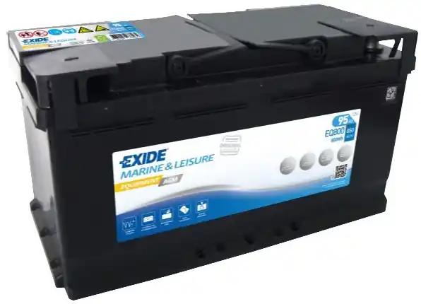 Trakční baterie Exide Equipment AGM 12V, 95Ah, 850A, EQ800 Must-Have