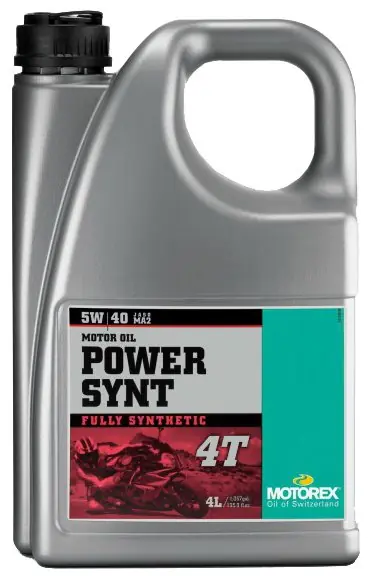 Motorový olej Motorex Power Synt 4T 5W-40, 4L Tovární Cena