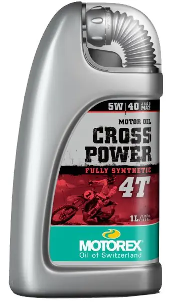 Motorový olej Motorex Cross Power 4T 5W-40, 1L Originální