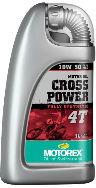 Motorový olej Motorex Cross Power 4T 10W-50, 1L Levný