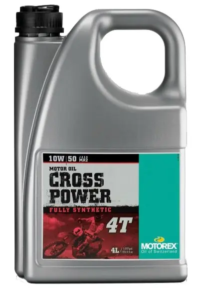 Must-Have Motorový olej Motorex Cross Power 4T 10W-50, 4L