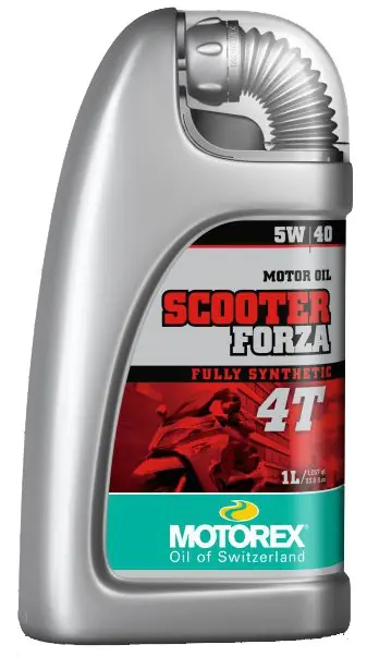 Motorový olej Motorex Scooter Forza 4T 5W-40, 1L Pouze Dnes