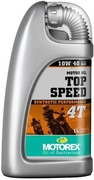 Přímo Od Výrobce Motorový olej Motorex Top Speed 4T 10W-40, 1L