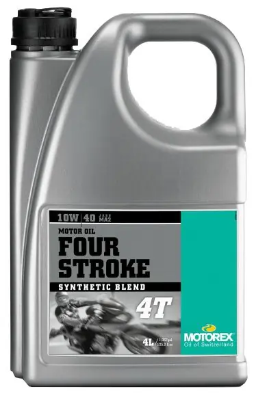 Motorový olej Motorex Four Stroke 4T 10W-40, 4L Vrácení Zdarma