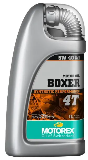 Akce Motorový olej Motorex Boxer 4T 5W-40, 1L