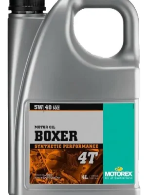 Nejprodávanější Motorový olej Motorex Boxer 4T 5W-40, 4L