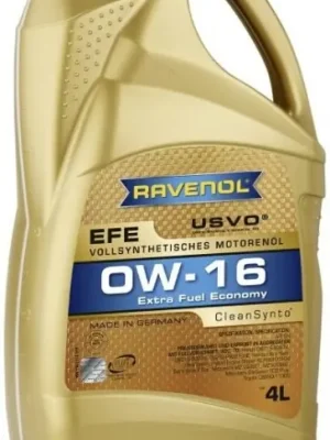 Cenový Hit Motorový olej Ravenol EFE 0W-16, 4L