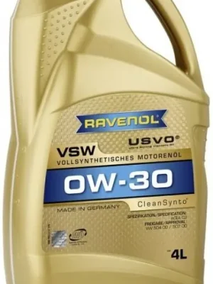 Motorový olej Ravenol VSW 0W-30, 4L Objednat Nyní