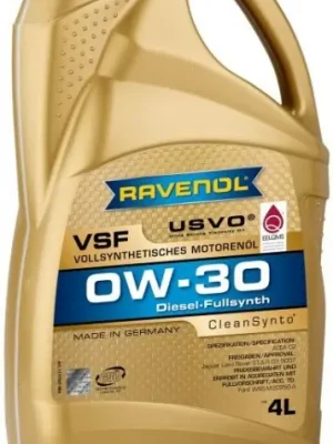 Motorový olej Ravenol VSF 0W-30, 4L Originální