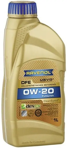 Akční Nabídka Motorový olej Ravenol DFE 0W-20, 1L