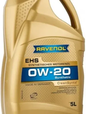 Oblíbený Motorový olej Ravenol EHS 0W-20, 5L