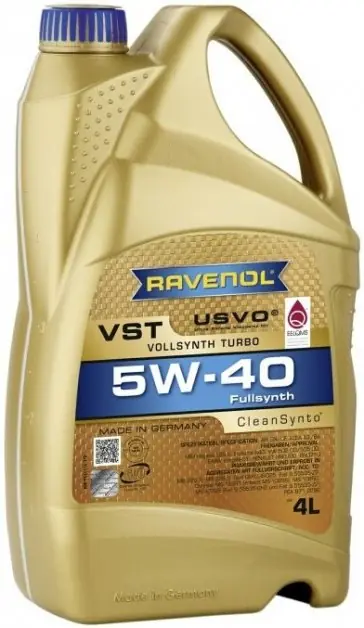 Motorový olej Ravenol VST 5W-40, 4L Akční Cena