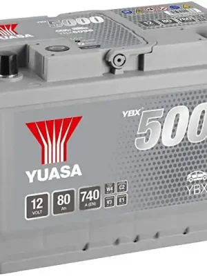 Akční Cena Autobaterie Yuasa YBX5000 Silver High Performance SMF 12V, 80Ah, 740A, YBX5096