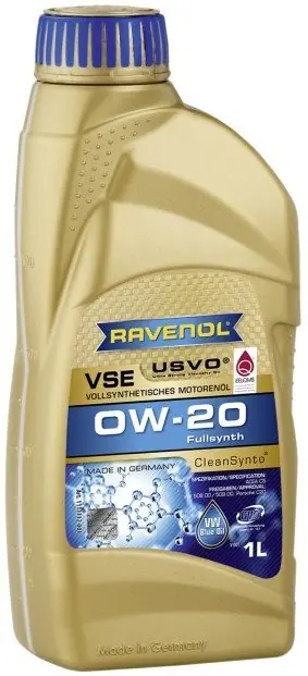 Motorový olej Ravenol VSE 0W-20, 1L Cenová Bomba