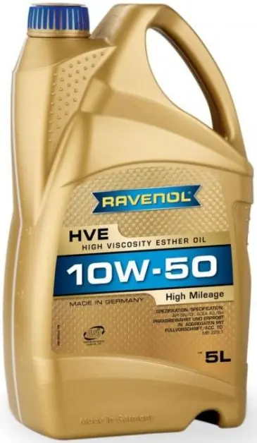 Top Prodej Motorový olej Ravenol HVE 10W-50, 5L