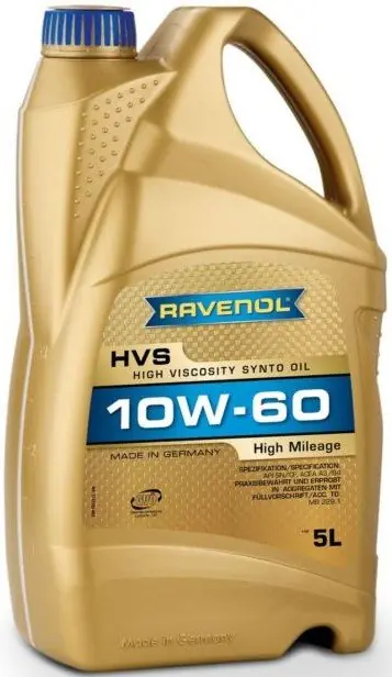 Motorový olej Ravenol HVE 10W-60, 5L Koupit Online