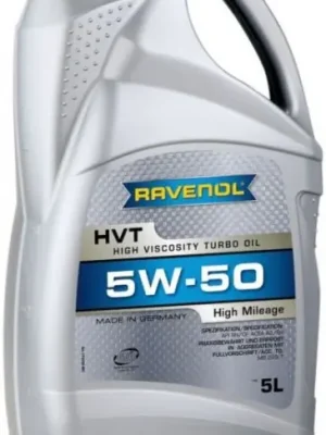 Cenový Hit Motorový olej Ravenol HVT 5W-50, 5L