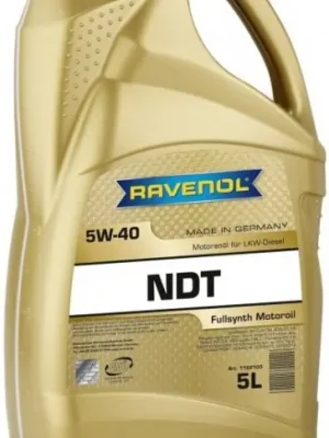 Motorový olej Ravenol Nord Duty Truck 5W-40, 5L Vrácení Zdarma