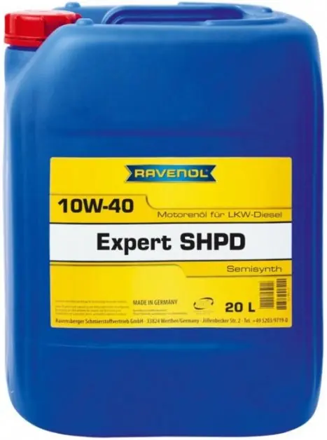 Motorový olej Ravenol Expert SHPD 10W-40, 20L Nízká Cena