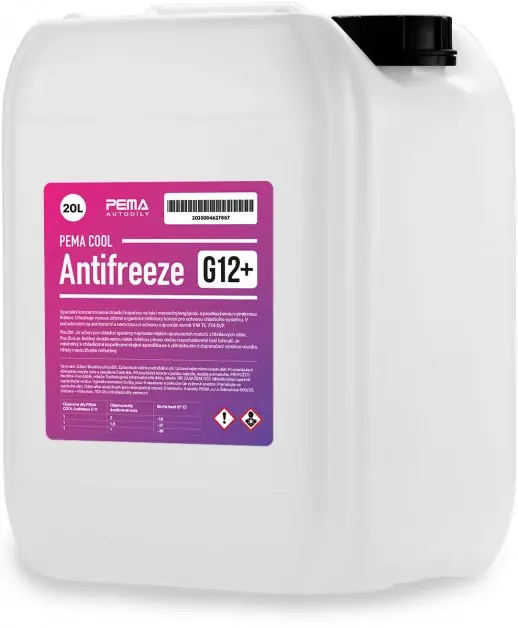Chladicí kapalina PEMA COOL Antifreeze G 12+, 20L Víkendová Akce