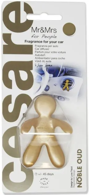 Must-Have Osvěžovač vzduchu MrMrs Fragrance CESARE Noble Oud Gold