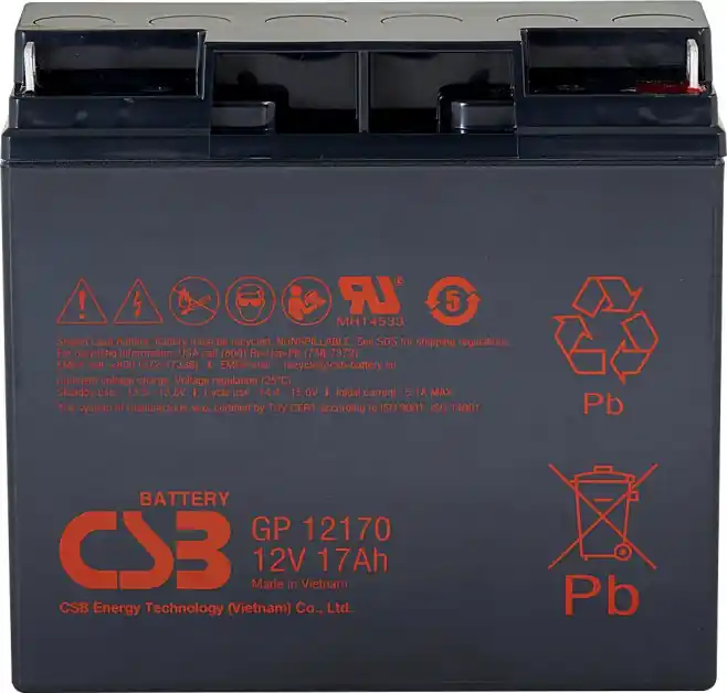 Must-Have Akumulátor CSB 12V, 17Ah (GP12170)