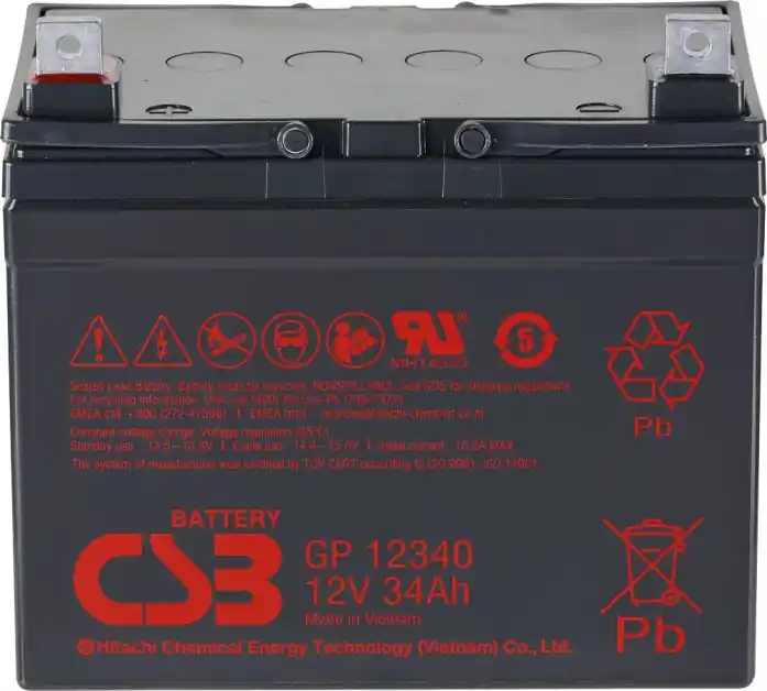 Akumulátor CSB 12V, 34Ah (GP12340) Tovární Cena